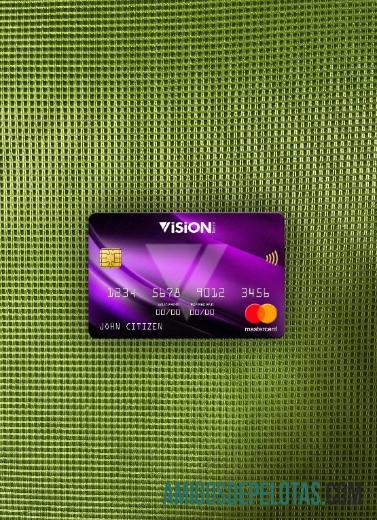 Paraguai Vision Banco Mastercard Photolook Frente amostra